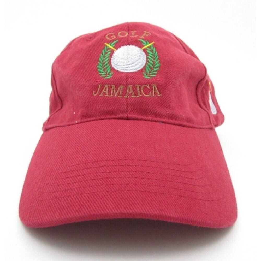 Jamaica Golf Embroidered Adjustable Hat‎ (B)